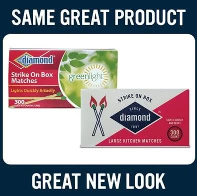 Vista 3 de Diamond- Strike ON Box Match [3 BXS de 300] (versión original) Total de 900 partidas