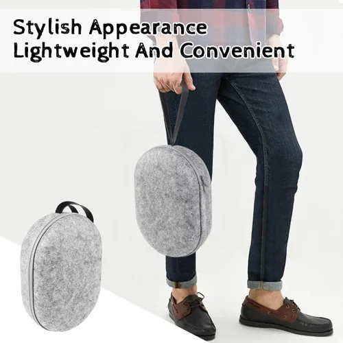 Vista 6 de Tyasoleil Carrying Case DESIGN for Meta Quest 3 Handle Bag for Oculus Quest 3 Head Strap Touch Controller, Waterproof Portable Protection - Travel