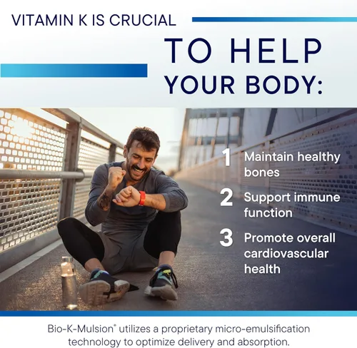 Vista 6 de Biotics Research Bio K Mulsion - Gotas líquidas de vitamina K - 500 mcg/S + probiótico BioDoph-Fem para mujer - Salud vaginal e intestinal