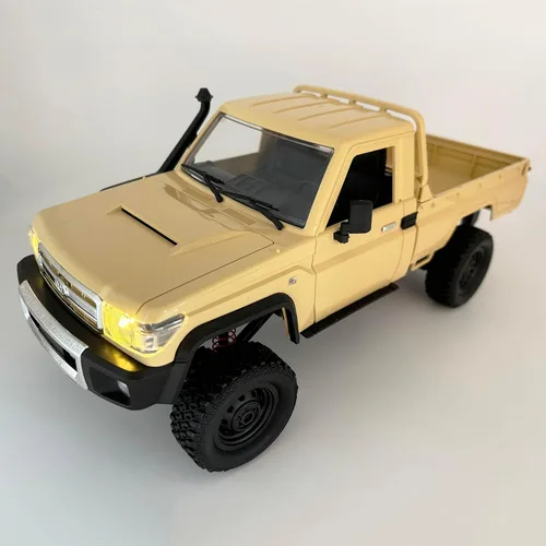 Vista 2 de HLSFWDRIVE 1/12 RC Crawler MN82 Control remoto Rock Crawler RC Truck 4x4