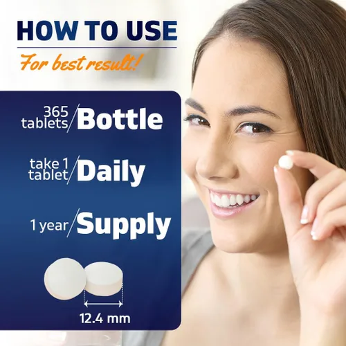 Vista 3 de Vitamatic Cloruro de sodio 1000 mg - 365 tabletas -2 botellas de reabastecimiento de electrolitos y soporte de hidratación - Sin OMG, sin gluten