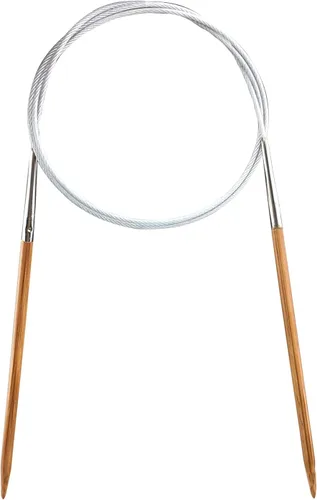 Vista 12 de Weabetfu - Aguja de tejer circular de bambú, longitud de 32 pulgadas para proyectos de tejido creativo hecho a mano, DIY y cualquier tipo de hilo