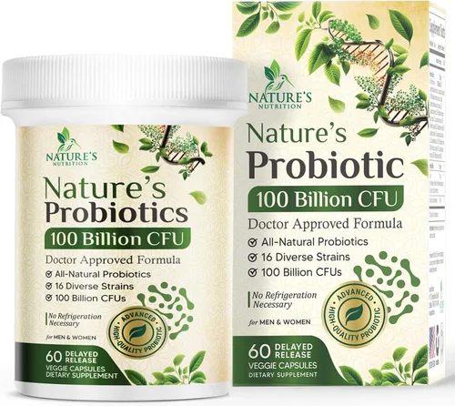 Cápsulas de probióticos para mujeres 100 mil millones de CFU de prebióticos, probióticos Acidophilus que apoyan la salud digestiva del sistema