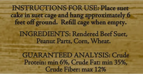 Vista 2 de Heath Outdoor Products DD5-12 Pastel de cacahuete de sebo, caja de 12, marrón