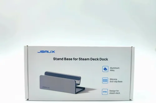 Vista 11 de JSAUX Soporte para plataforma de vapor oficial/ROG Ally con funda, aleación de aluminio esmerilado, soporte antideslizante