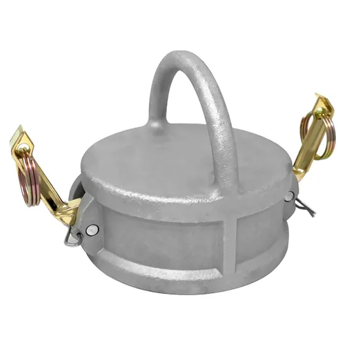 Vista 10 de Gloxco Montaje de leva y ranura, aluminio, tipo DC, tapón antipolvo de 1" (CAM-10-DC-AL)