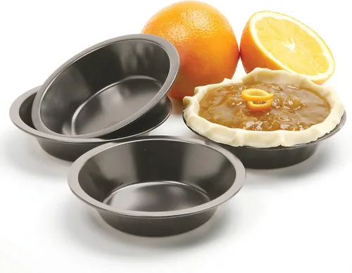 Vista 2 de Norpro 3911 - Juego de 4 moldes antiadherentes, color plateado