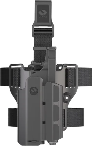Vista 18 de Orpaz T40 - Funda ajustable y modular Canik TP9 compatible con soporte OWB Canik TP9 con luz/láser/vista/óptica, asegurará tu pistola con una