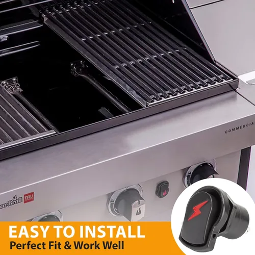 Vista 5 de Kit de encendido electrónico de 2 salidas para Char-Broil G511-0055-W1 2 Electrodo Interruptor Independiente, Encendido para Reemplazo Charbroil