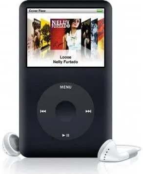 Appleipod original compatible con reproductor mp3 mp4 Apple iPod 80 GB clásico 7ª generación - negro