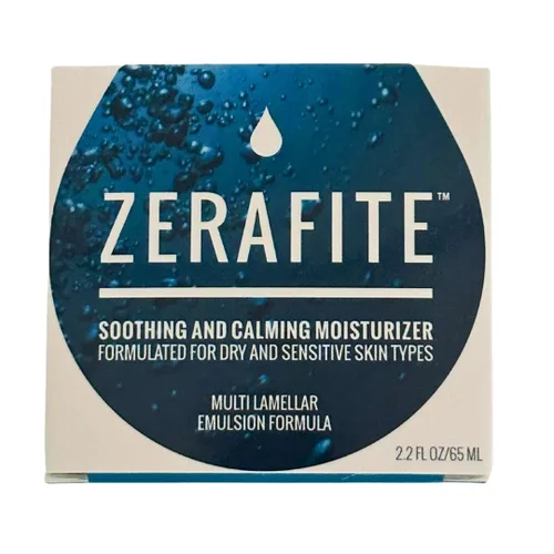 Vista 3 de ZERAFITE Soothing and Calming Face Moisturizer for Dry & Sensitive Skin Types (2.2 fl. oz./65 ML)