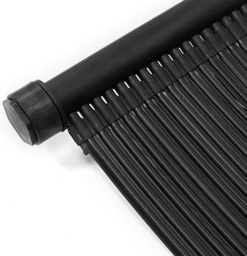 Vista 4 de XtremepowerUS Panel solar de bricolaje para piscina, sistema de calefacción en tierra/sobre el suelo, calentador de piscina de spa de 4 pies x 20