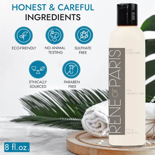 Vista 4 de Acondicionador de cabello para pelucas sintéticas, extensiones de cabello