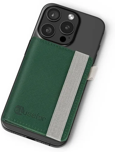 Vista 20 de Billetera Adhesiva para Teléfono para la Parte Posterior del iPhone o Android Estuche con 6 Fundas para Tarjetas de Crédito - Bolsillo