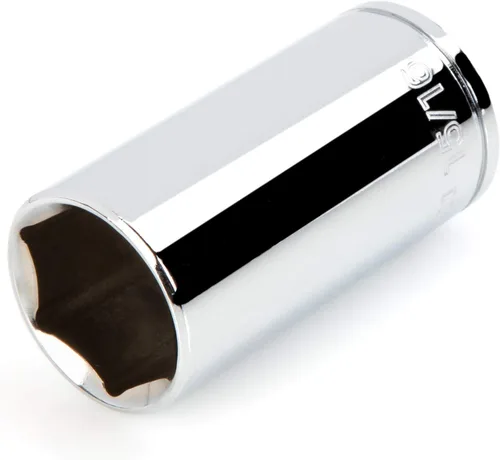 Vista 19 de TEKTON Unidad de 3/8 pulgadas x 1 pulgada de enchufe semiprofundo de 6 puntos SHD14025