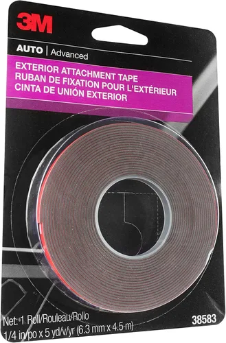 Vista 2 de Cinta de fijación exterior 3M (38583) de 0.25 in x 15 ft