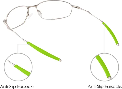 Vista 5 de BlazerBuck Calcetines de repuesto con mangas de sien para Oakley WhiskerWireTapJulietA Wire Sunglass