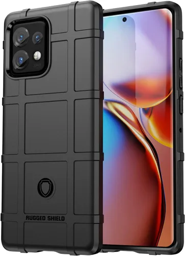 Vista 3 de Combo de funda y funda para teléfono Motorola Edge Plus 2023 - Negro