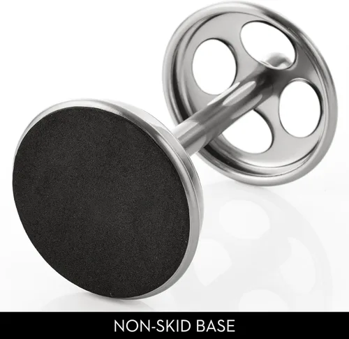 Vista 4 de iDesign - Soporte para cepillo de dientes dividido de acero, The York Collection - Cuatro compartimentos divididos, 3.25 x 3.25 x 5.75 pulgadas