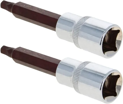 Vista 29 de Utoolmart 1/2" Drive x 0.551 in largo Hex Bit Socket, métrico, S2 y Cr-V acero 1pcs