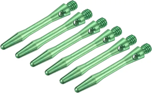 Vista 7 de PATIKIL Dart Shafts - Tallos de dardos de aluminio de rosca mediana de 2BA, accesorios de lanzamiento para punta de acero
