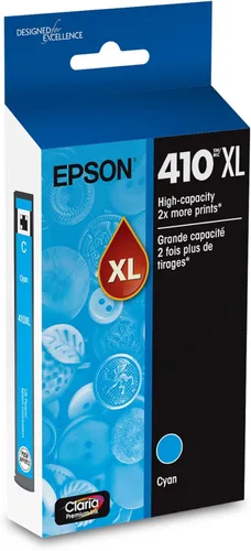 Vista 9 de EPSON Tinta Claria Premium 410 de alta capacidad (T410XL020) funciona con Expression Premium XP-530, XP-630, XP-640, XP-7100, XP-830