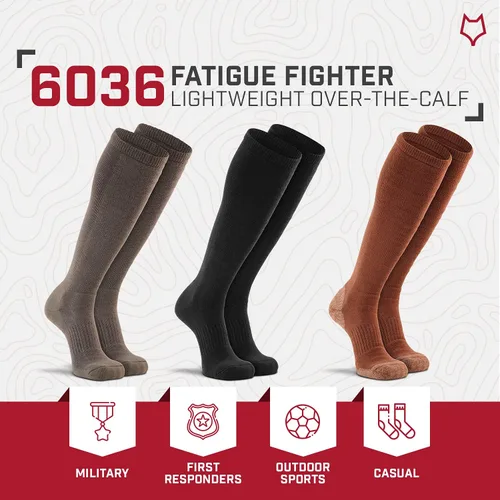 Vista 5 de Fox River - Calcetines para hombre con flujo de aire mejorado y máxima comodidad