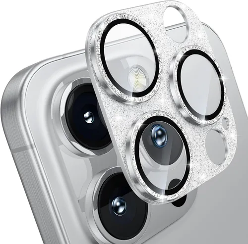 Vista 10 de WSKEN Protector de lente de cámara para iPhone 16 Pro/iPhone 16 Pro Max, [Grado Militar A Prueba de Roturas] [Fuerte Adsorción] Protector