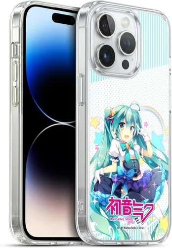 Vista 34 de Head Case Designs Licencia Oficial Hatsune Miku Gráficos Lindos Carcasa de Gel [Protección de Grado Militar] Compatible con Apple iPhone 7 CUTE