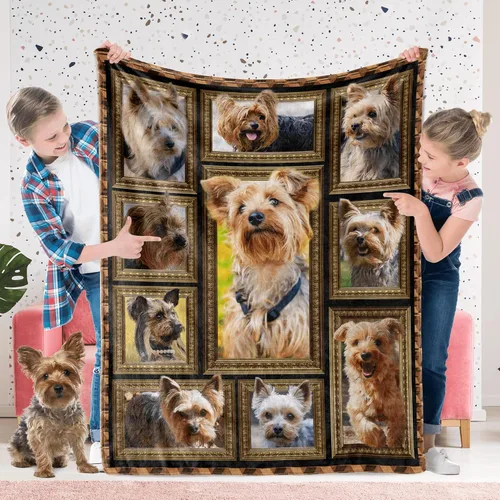 Vista 7 de Corgi Kids - Manta suave y mullida de 40 x 50 pulgadas, multicolor, microfibra, patrón de animales, moderna, ligera, lavable a máquina