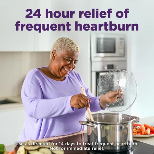 Vista 4 de Yaxa Basic Care Cápsulas de omeprazol y bicarbonato de sodio, 20 mg/1100 mg, medicamento frecuente para la acidez estomacal las 24 horas