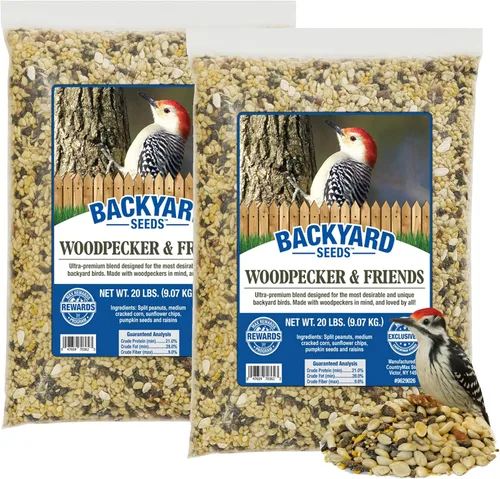 Vista 20 de Backyard Seeds - Mezcla de semillas de aves sin desperdicios (5 libras)