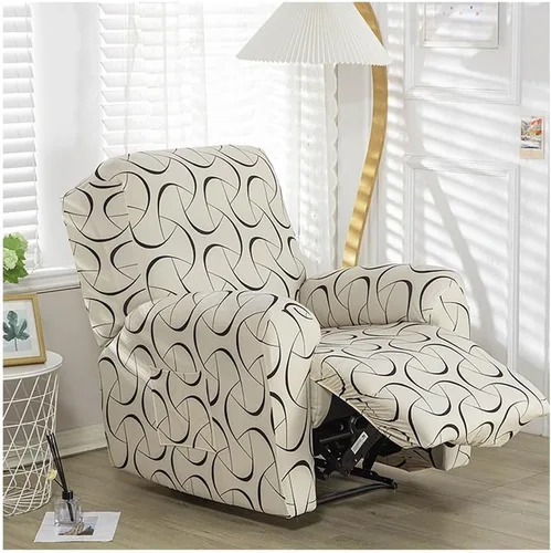 Vista 47 de Lazyboy - Funda para silla reclinable, 4 piezas, fundas para sofá reclinable, fundas antideslizantes y reclinables con bolsillos de almacenamiento