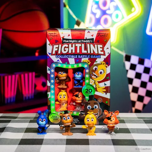 Vista 4 de Funko Five Nights at Freddy's FightLine Premier Pack Juego coleccionable para 2 jugadores a partir de 6 años