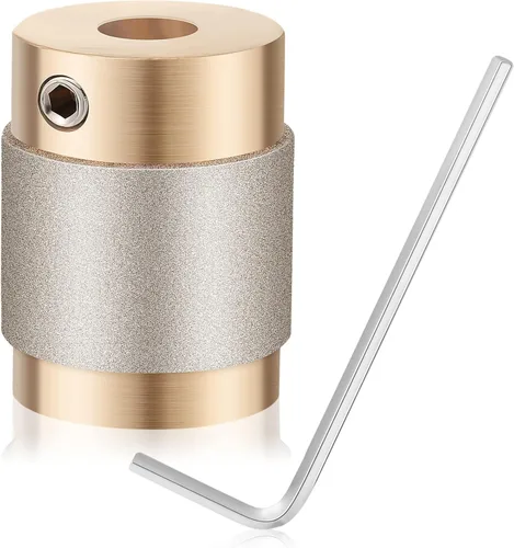 Brocas para amoladora de vidrio, brocas para vidrieras, herramientas de cabeza de broca de diamante manchado, herramientas y suministros de manchas