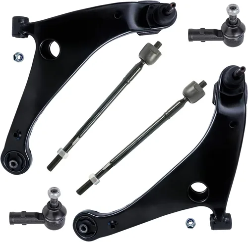 Vista 78 de Detroit Axle - Kit de brazos de control de extremo delantero RWD para Dodge Charger Challenger Chrysler 300, 2 brazos de control delantero