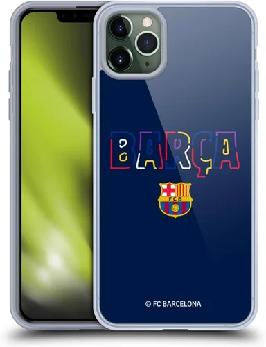 Vista 58 de Head Case Designs Funda de gel suave con licencia oficial del FC Barcelona Barca Crest Graphics [protección de grado militar] compatible con Apple