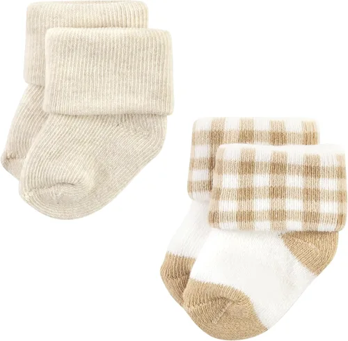 Vista 198 de Hudson Baby - Calcetines de algodón para bebés recién nacidos y Terry para niñas bebés