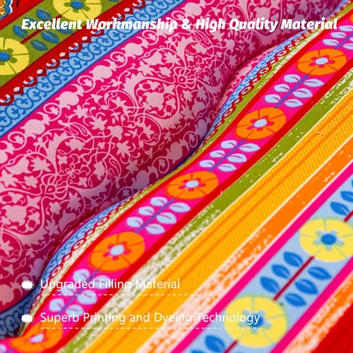 Vista 485 de Colchón futón japonés de piso gris constelación, de piso tatami, portátil, para acampar, para niños, sofá cama plegable enrollable con protector