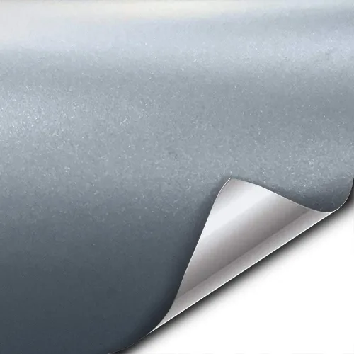 Vista 3 de VViViD rollo de vinilo mate plateado para envoltura de automóvil con liberación de aire 3MIL (30.5 cm x 1.5 m)