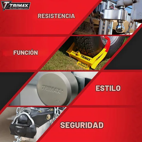 Vista 8 de TRIMAX TCL265 - Cerradura de rueda (2 unidades)