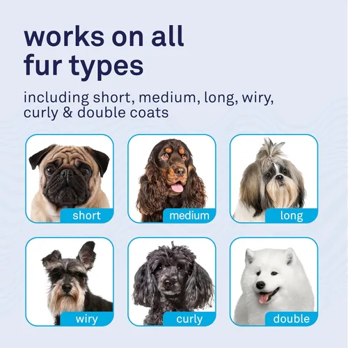 Vista 5 de Petpost Peine removedor de manchas de lágrimas para perros – Rastrillo de dientes extrafino que elimina suavemente y eficazmente la corteza