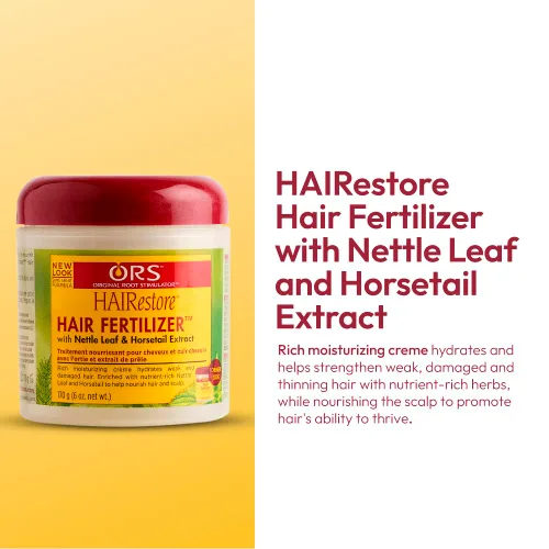 Vista 5 de ORS HAIRestore - Fertilizante para el cabello con extracto de hoja de ortiga y cola de caballo, 6 onzas (1)