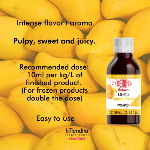 Vista 2 de Deiman Natura Artificial Food Flavoring Mango Essence (4 fl oz)