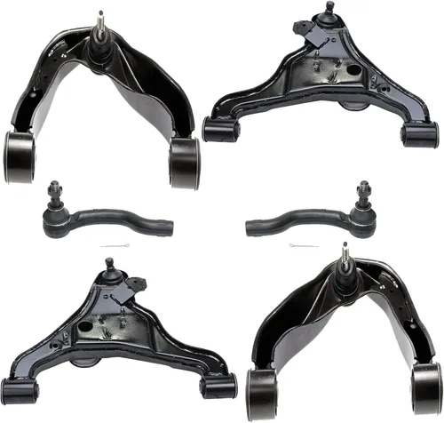 Vista 159 de Detroit Axle - Kit de brazos de control delanteros para Chevy GMC Silverado Sierra 1500 Avalanche Yukon Tahoe Escalade ESV EXT, 2 brazos de control