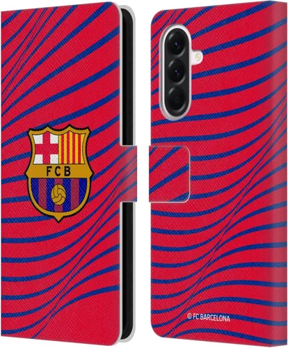 Vista 128 de Head Case Designs Funda de piel con licencia oficial del FC Barcelona Barca Crest Graphics para Samsung Galaxy A06 4G