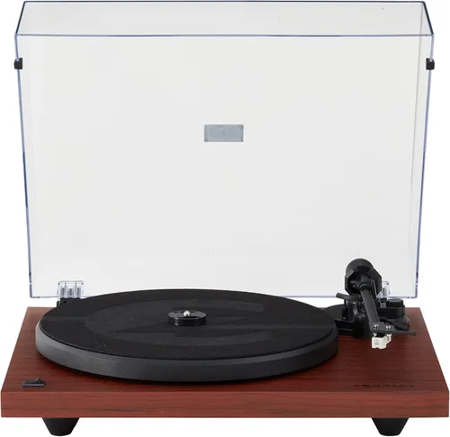Crosley C6B-MA tocadiscos Bluetooth con accionamiento por correa con brazo de tono ajustable, caoba