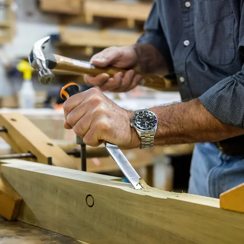 Vista 7 de Buck Brothers 74716 Cincel de madera Comfort Grip - 1" (25mm)