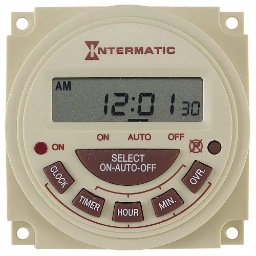 Intermatic Temporizador Pb313Ek, 24Hr Electrónico 120V Ac Kit de Reloj de Reemplazo para Reloj Pb Mecánico