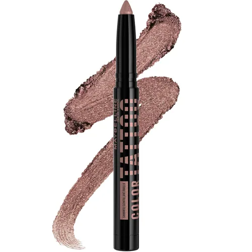Vista 18 de MAYBELLINE Color Tattoo Longwear Sombra de ojos multiusos Stix, maquillaje de ojos, I am Shining (brillo perla clara)